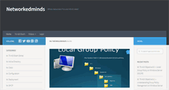 Desktop Screenshot of networkedminds.com