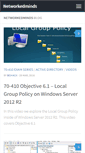 Mobile Screenshot of networkedminds.com